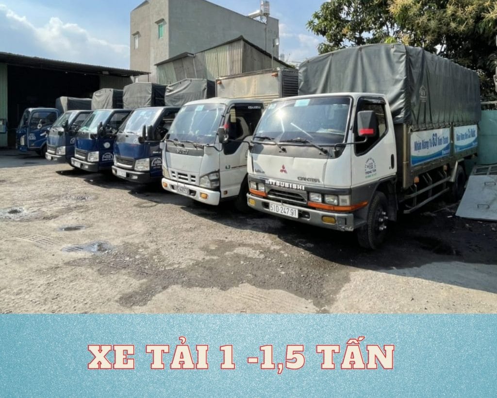 Xe 1 tấn chở hàng Vũng Tàu