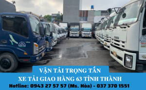 Xe tải giao hàng đi Hà Tĩnh giá rẻ