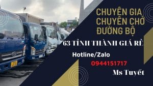 Vận chuyển hàng từ Bạc Liêu đi Trà Vinh