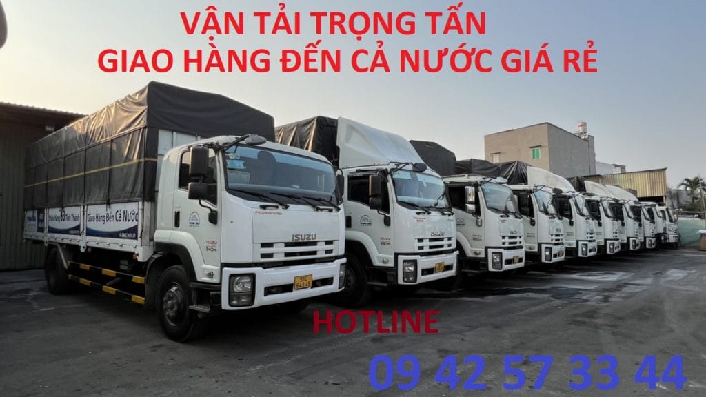 Nhà xe nhận chở hàng Hà Nội đi Cần Thơ xe tai 3 tan