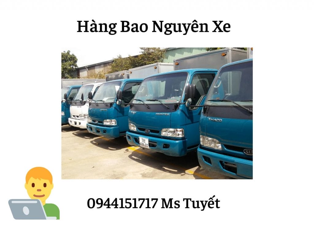 Bao nguyên xe vận chuyển từ bạc liêu đi thủ dầu một