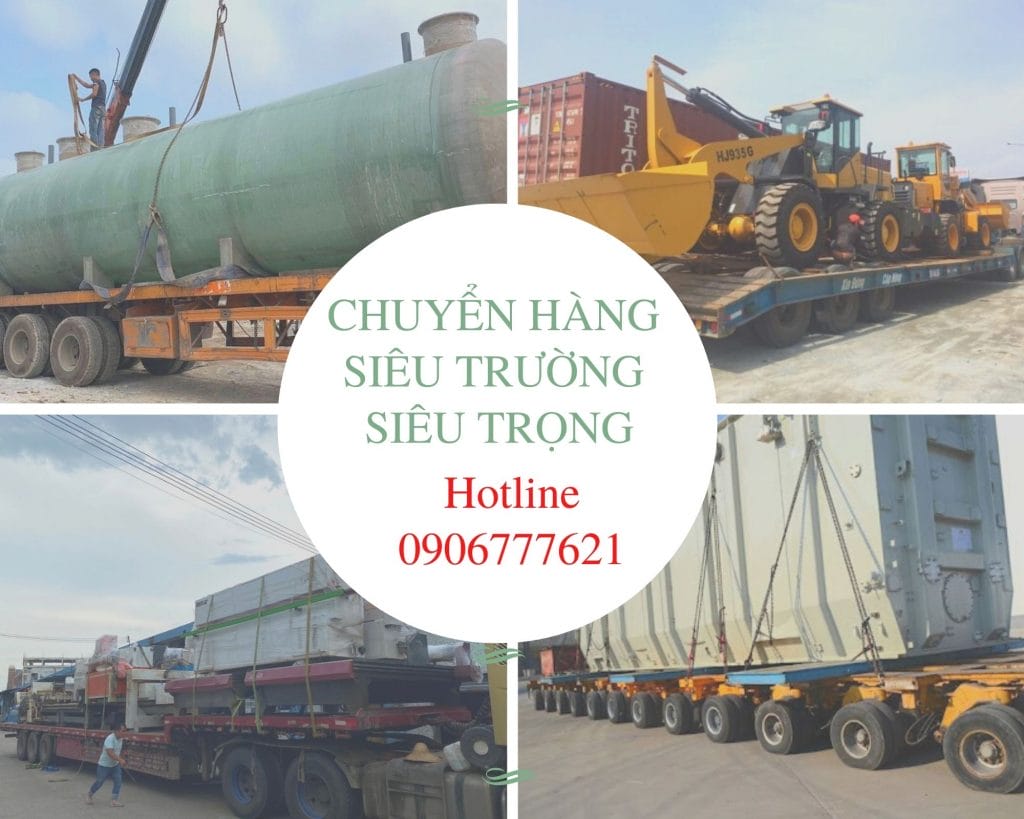 Chuyển hàng siêu trường siêu trọng đi bắc nam