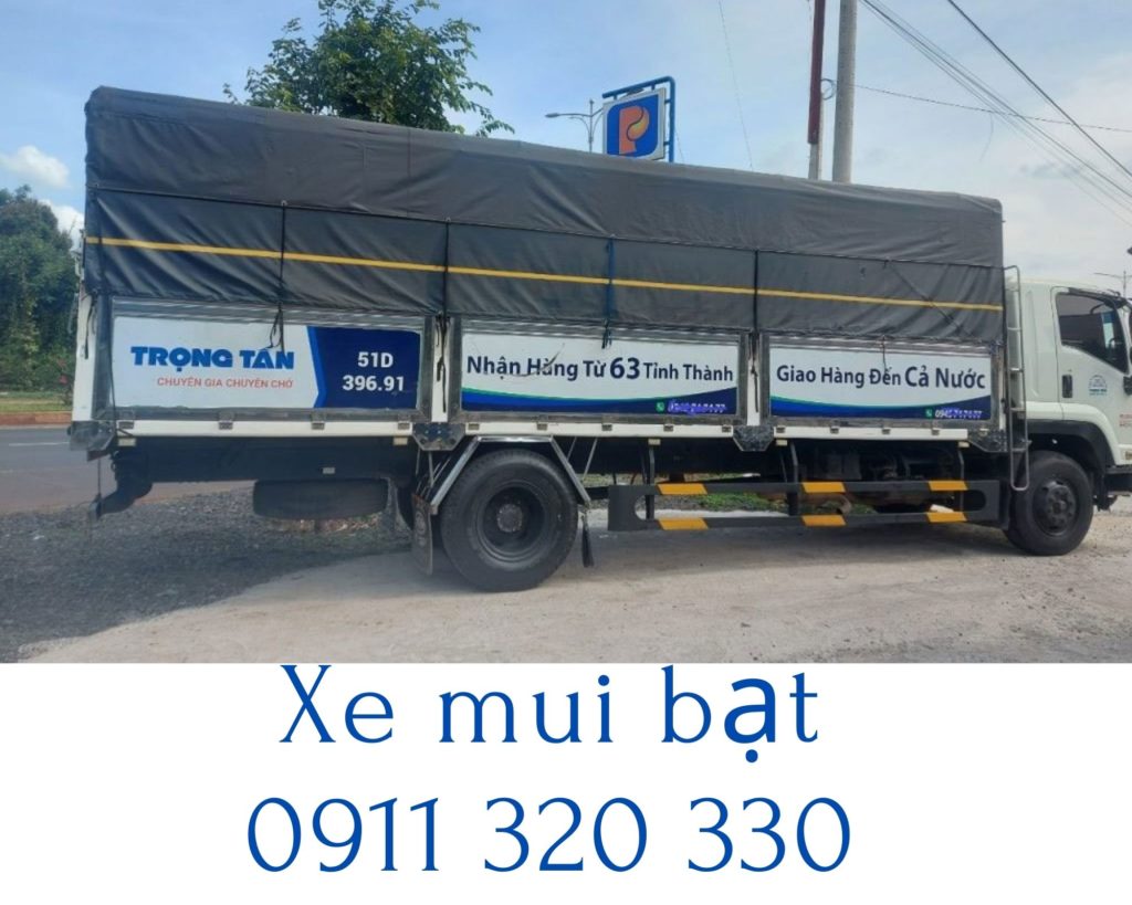 Xe mui bạt đi Phú Thọ