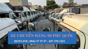 Xe tải giao hàng đi Phú Quốc