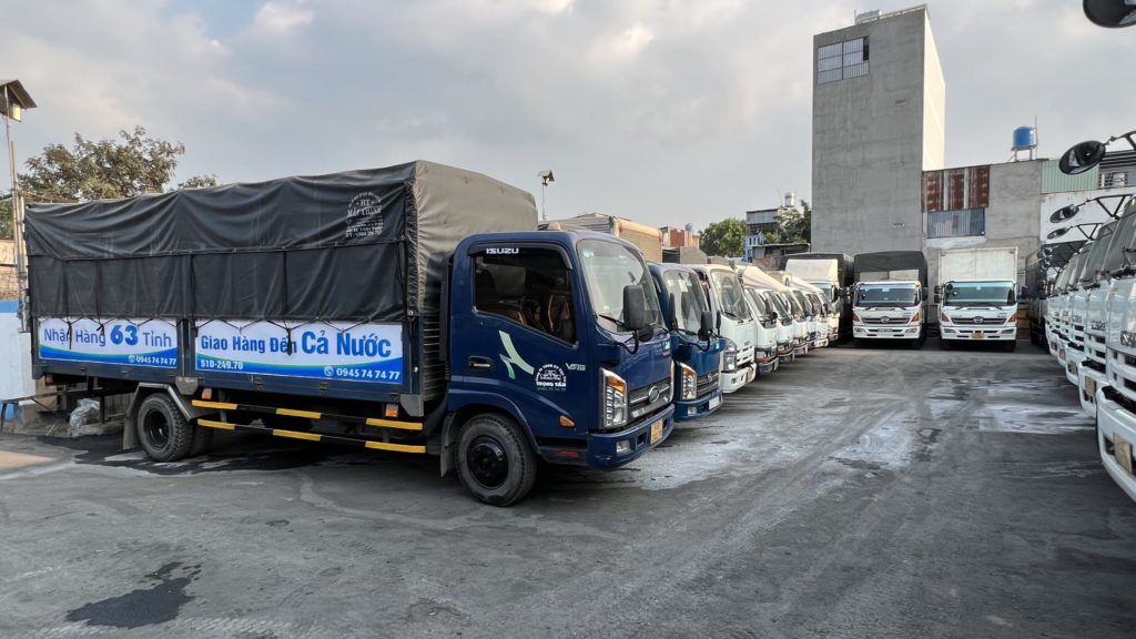 xe tải chở hàng uy tín