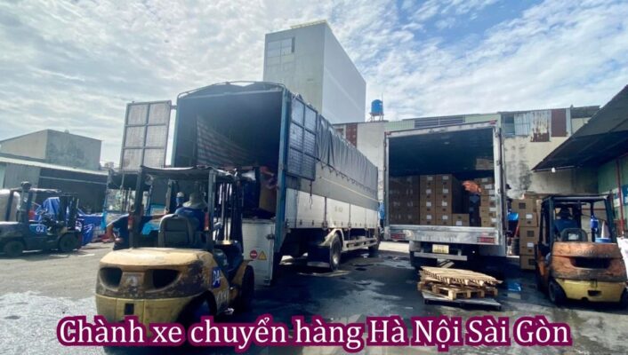 Chành xe chuyển hàng Hà Nội Sài Gòn