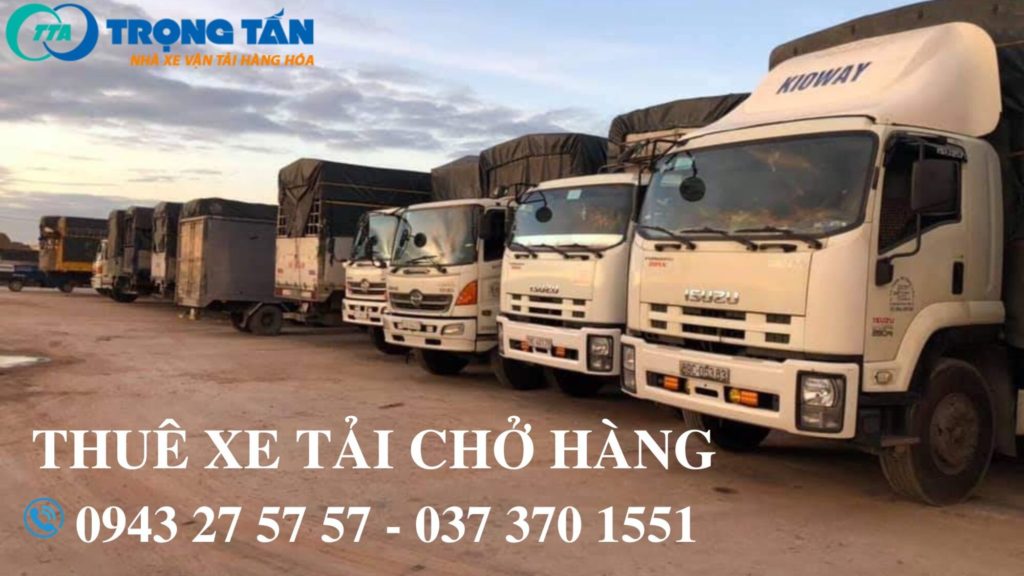 Thuê xe tải chở hàng