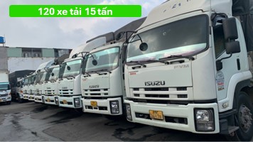 120 Đầu xe tải 15 tấn