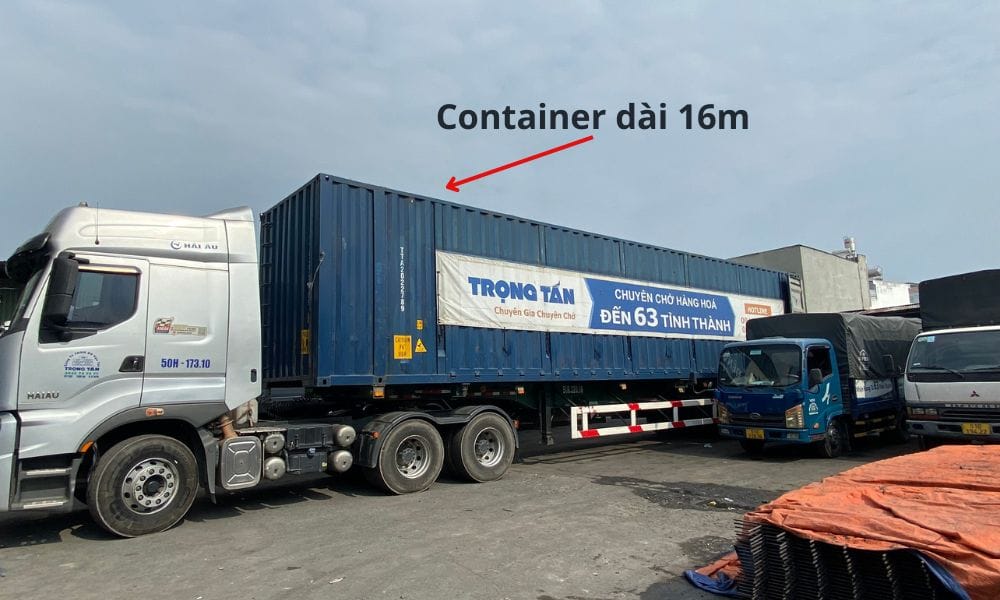 Container dài 16m