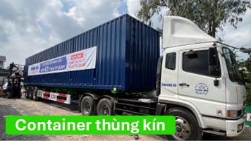 Container thùng kín