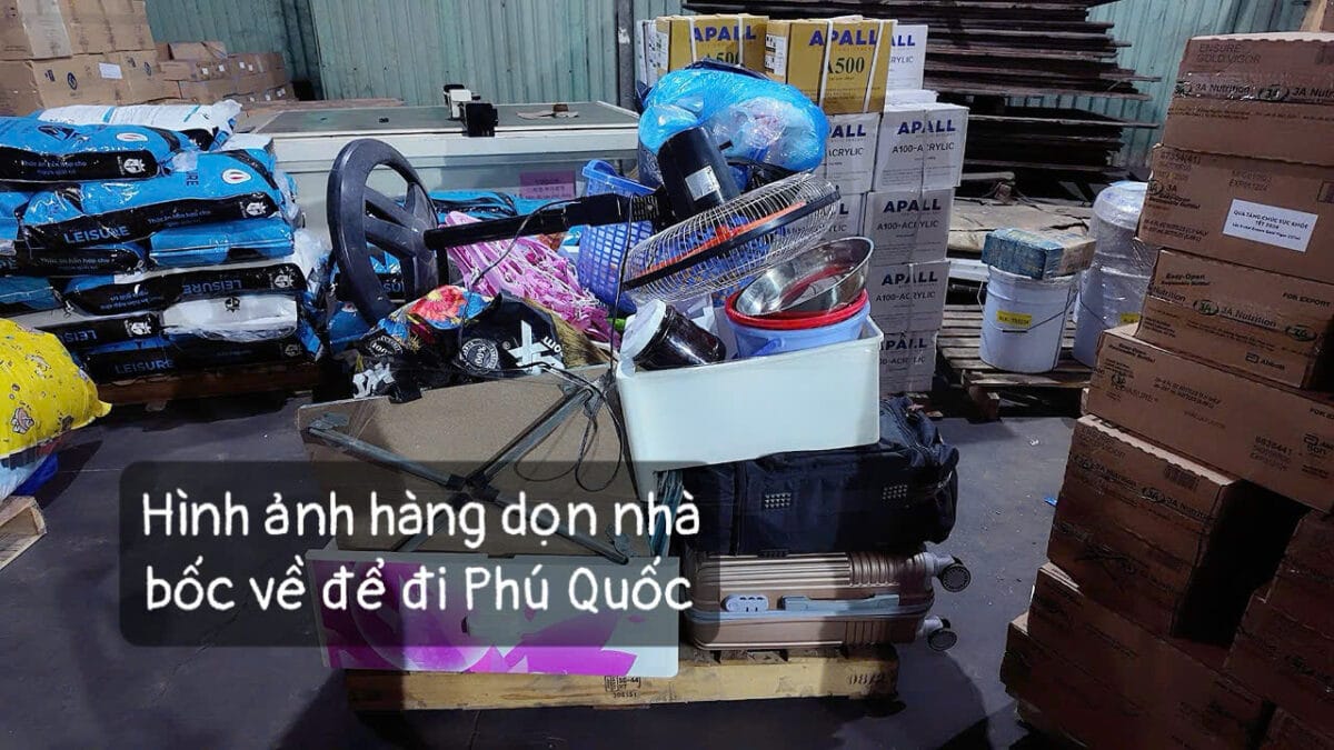 Dịch vụ chuyển nhà đi Phú Quốc