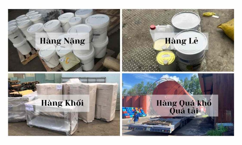 Phân loại hàng hóa vận chuyển