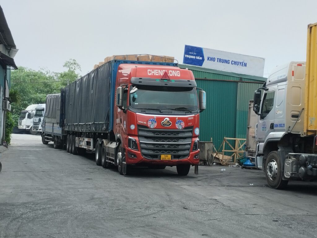 xe container của Chành Xe Hà Tĩnh