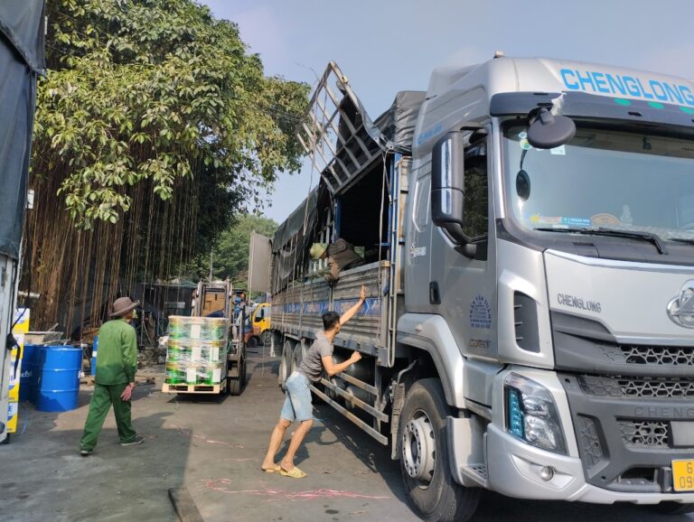 xe tải 5 tấn - 10 tấn của Chành Xe Hà Tĩnh