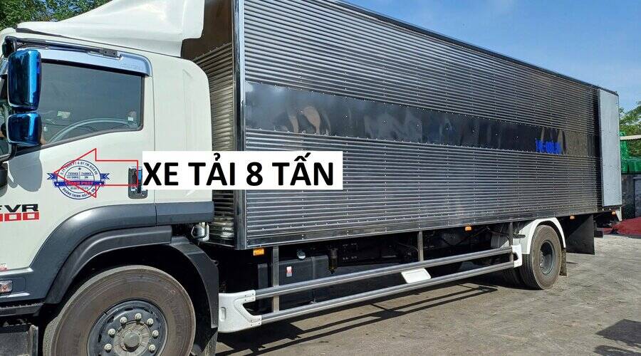 xe tải 8 tấn chở hàng đi Hạ Long