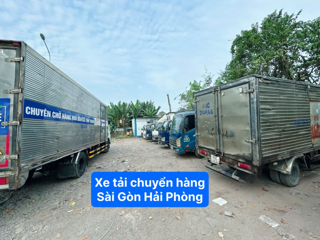 xe tải chuyển hàng Sài Gòn Hải Phòng