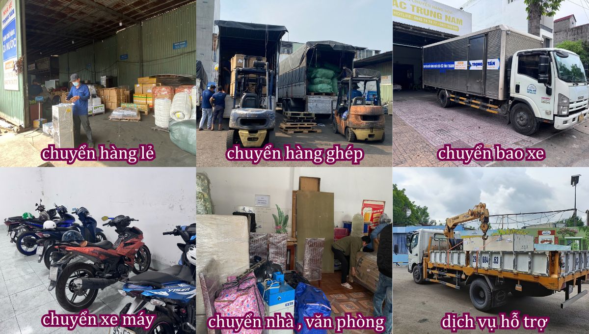 Chành xe Sài Gòn đi Thanh Hóa