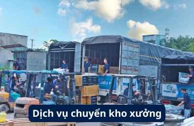 Dịch vụ chuyển kho xưởng