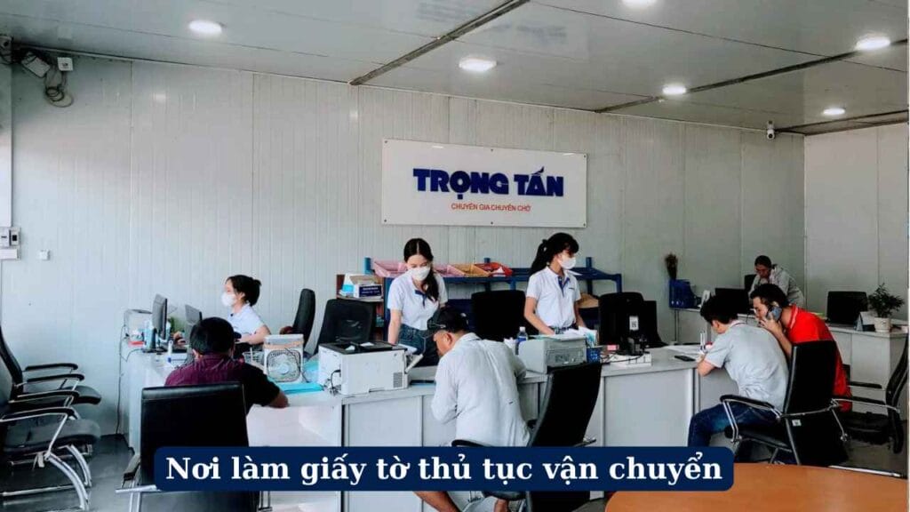 Nơi làm giấy tờ hợp đồng vận chuyển