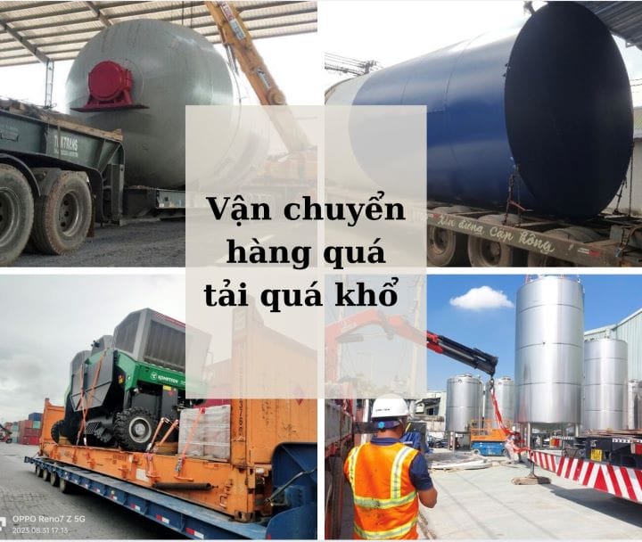 Vận chuyển hàng quá khổ, quá tải đi bình định