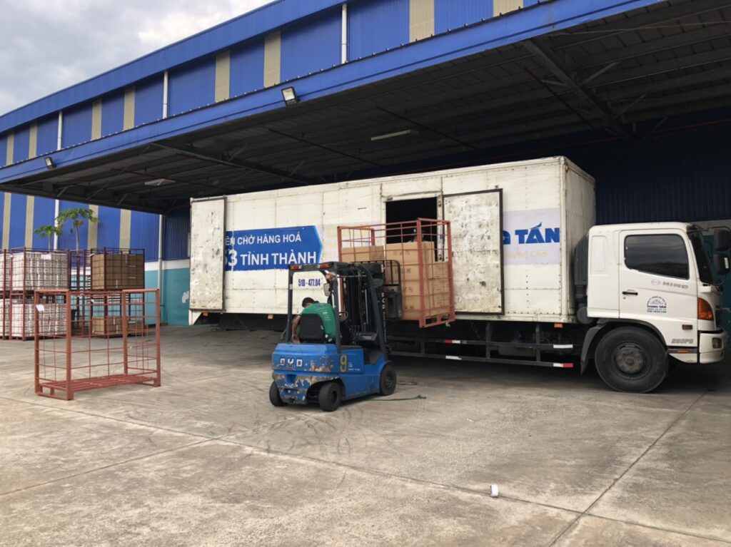 Chuyển hàng từ Long An đi Tiên Lữ Hưng Yên dich vu chuyen van phong da nang