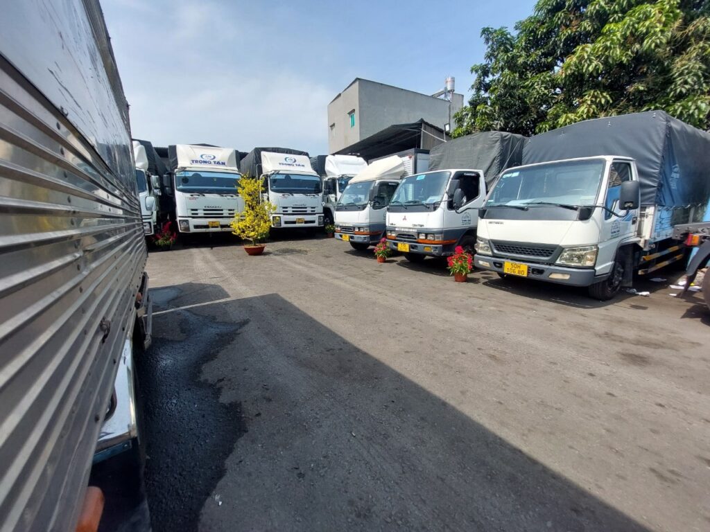 Thue xe tai cho hang vung tau