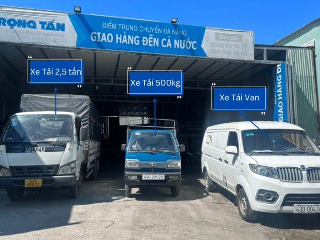 vận chuyển hàng đi đà nẵng