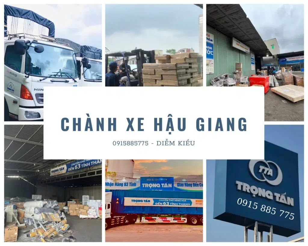 Chành Xe Đi Hậu Giang