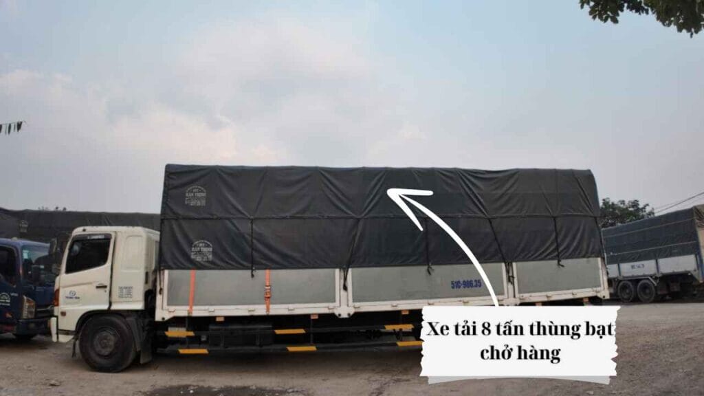 Xe Xe 8 tấn chuyển hàng đi Khánh Hòa