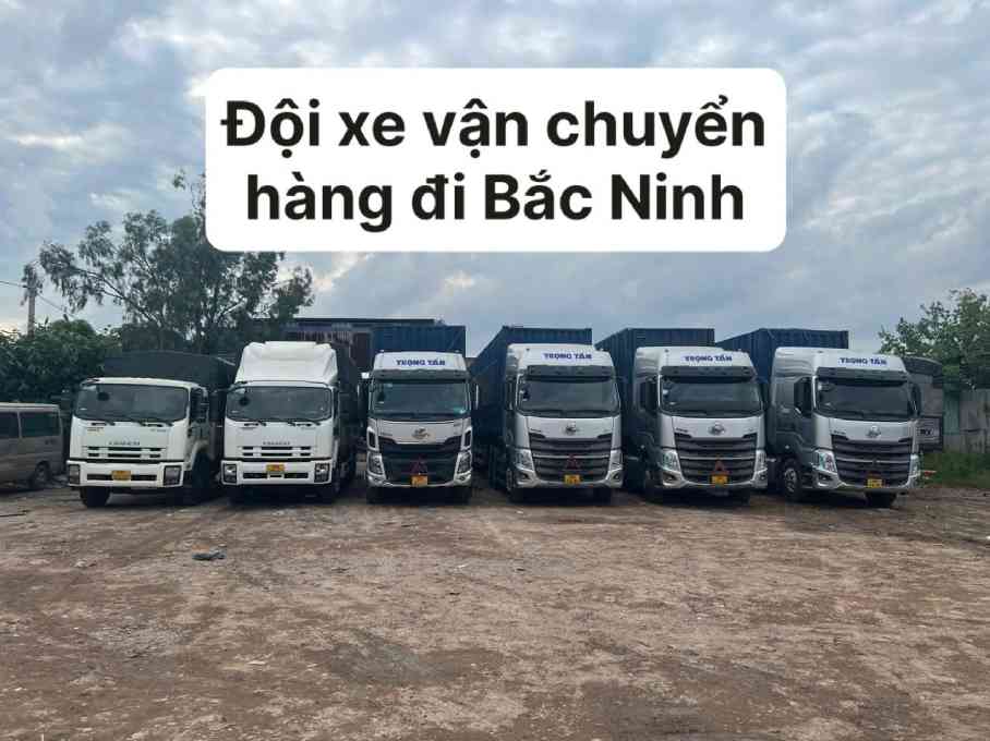 Chành xe đi Bắc Ninh đội xe tải