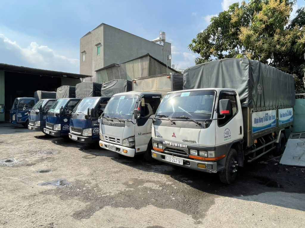 nhà xe ghép hàng Bắc Nam