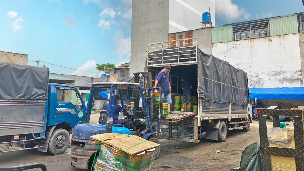 Chành xe có các dịch vụ giao hàng bằng xe tải