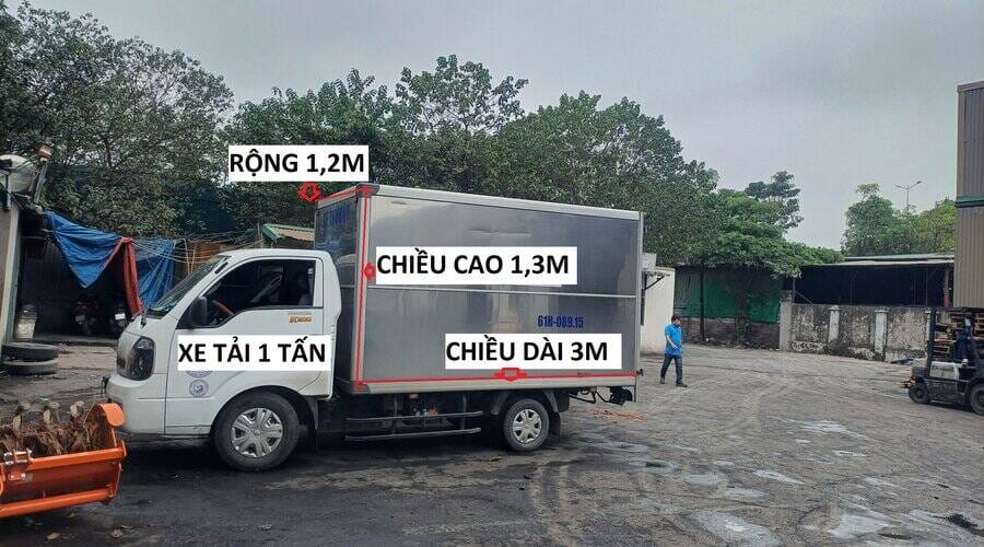 taxi tải 1 tấn