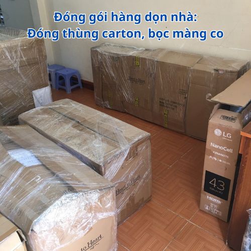 Đóng gói hàng dọn nhà