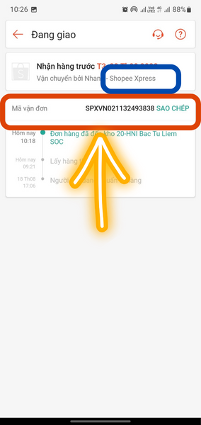 tra ma van don shopee best express