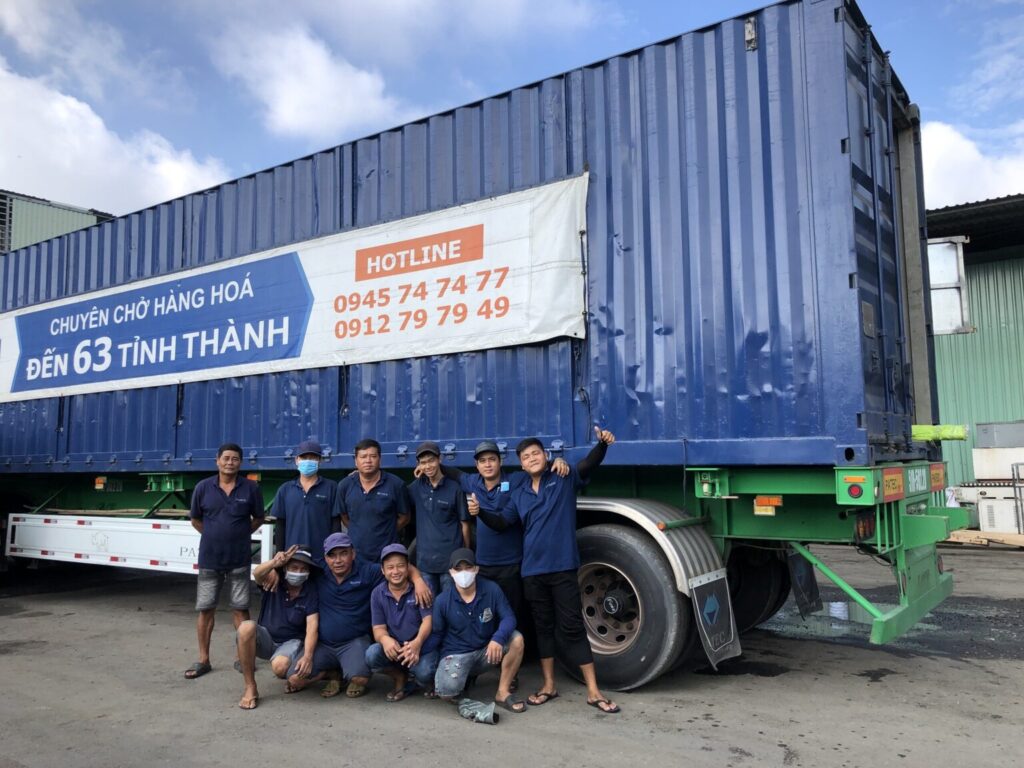 Vận chuyển container từ Sài Gòn đi Ninh Bình