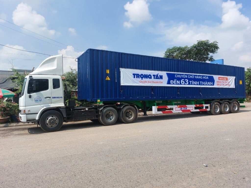 Vận chuyển container từ Sài Gòn đi Ninh Bình