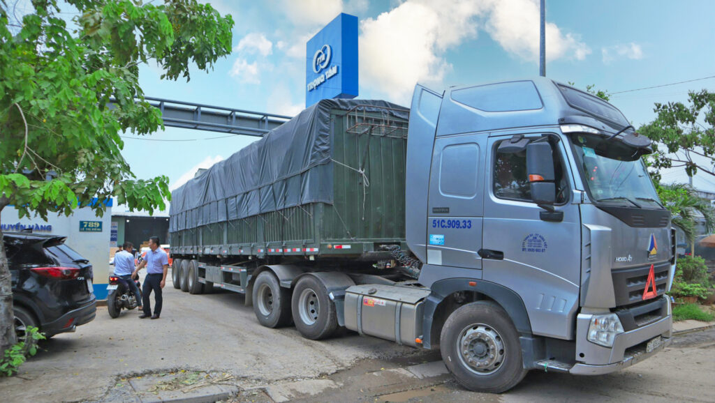 Vận chuyển container từ Sài Gòn đi Ninh Bình