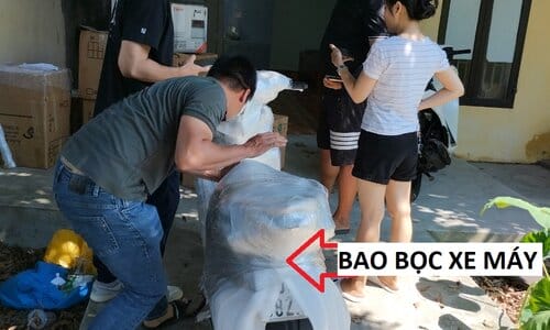 Đóng gói, bao bọc đồ đạc