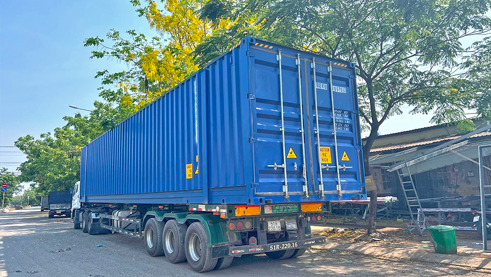 Vận chuyển hàng container từ Bình Dương đi Móng Cái