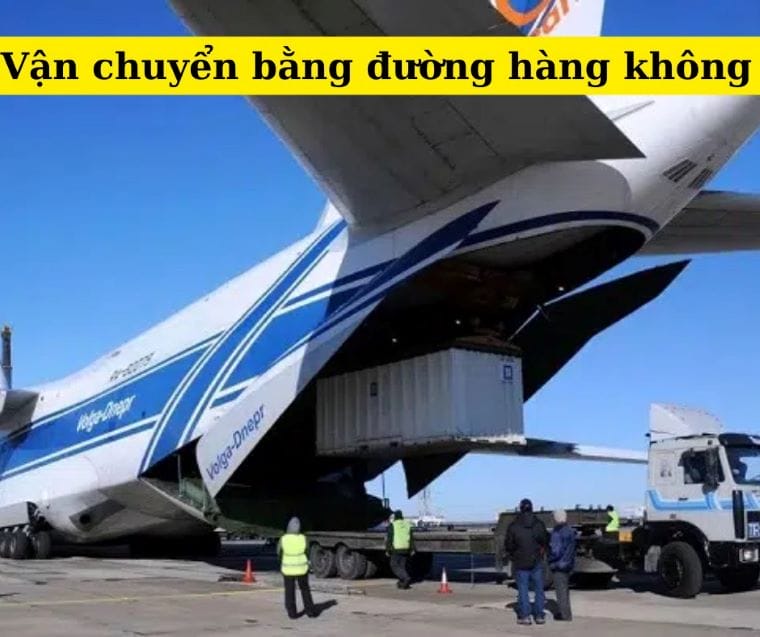 vận chuyển container bằng đường hàng không