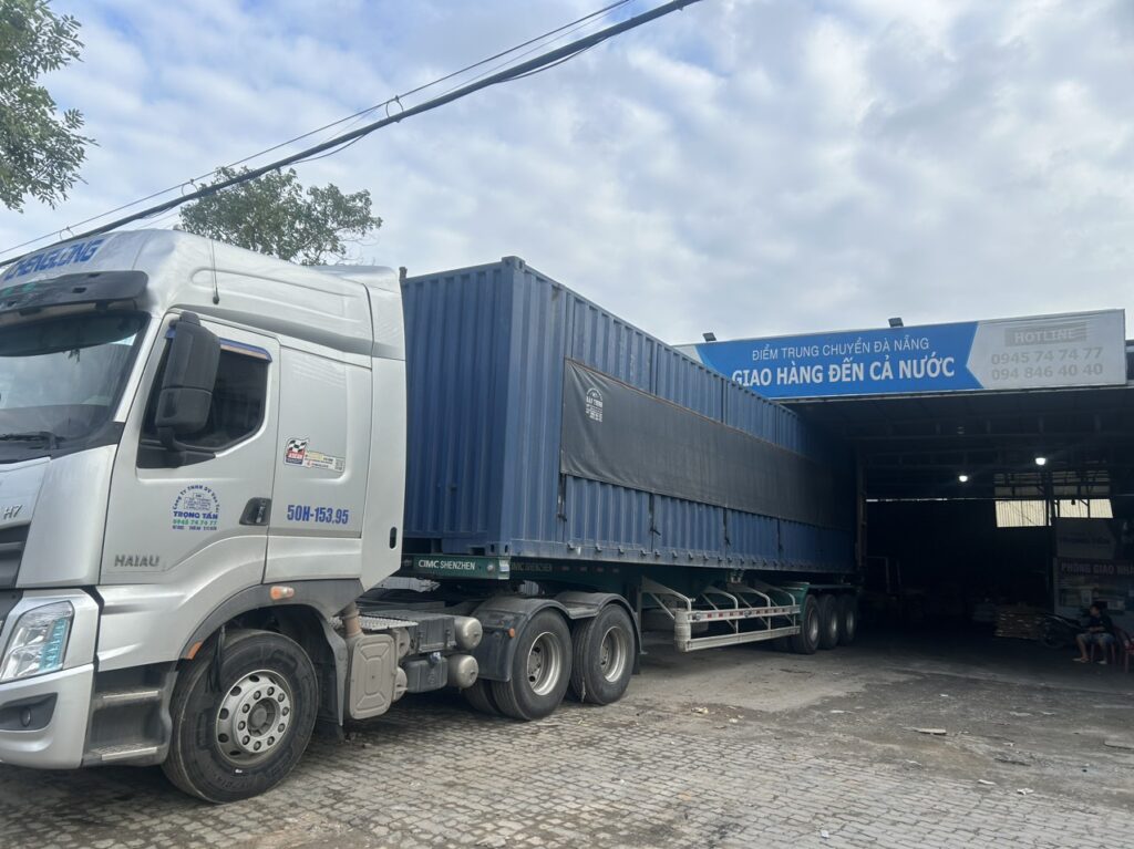 vận chuyển hàng container đi quảng nam