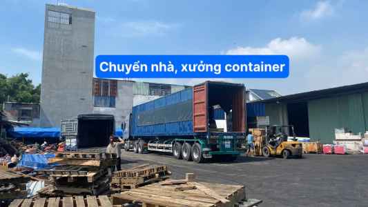 chuyển nhà, xưởng container 