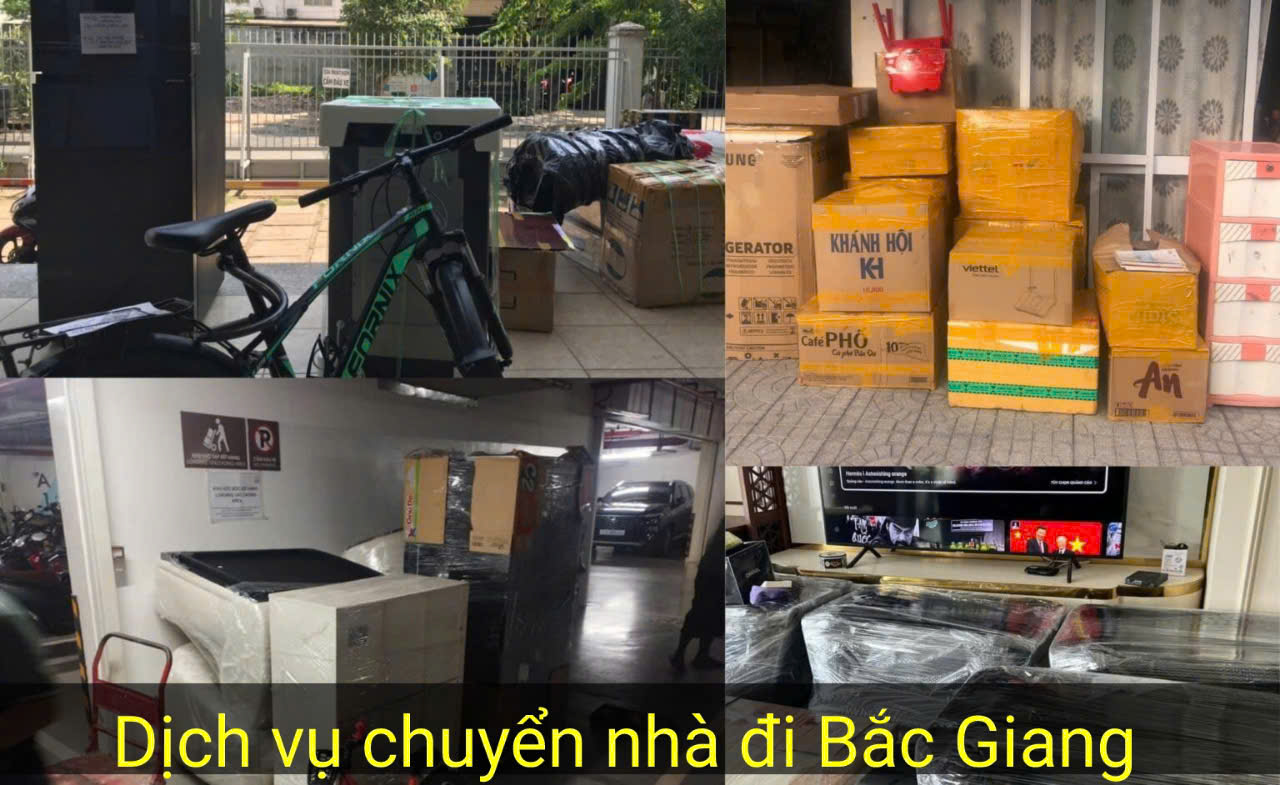 Dịch vụ chuyển nhà đi Bắc Giang