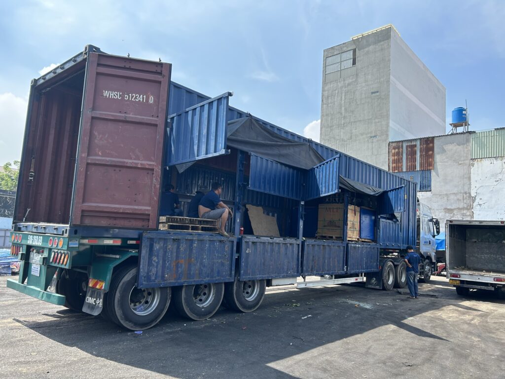 vận chuyển container đi đồng tháp