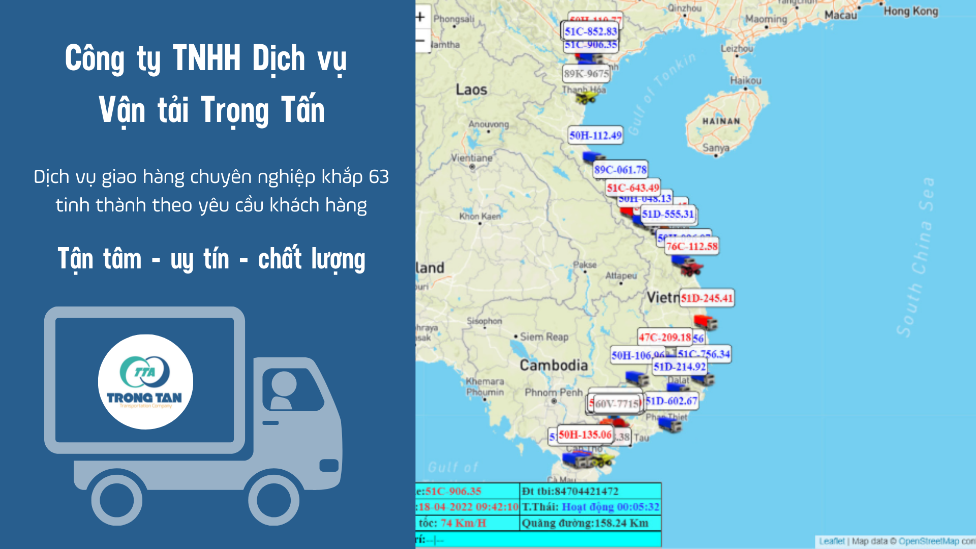 Vận chuyển hàng Bình Dương đi Bình Định