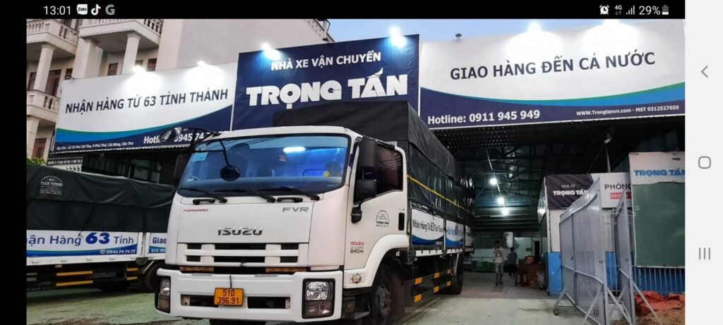 Chành xe gửi hàng long an đi kiên giang