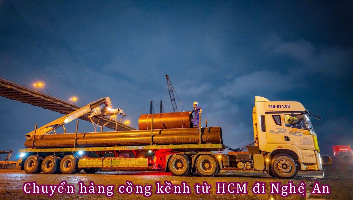Chuyển hàng từ HCM đi Nghệ An