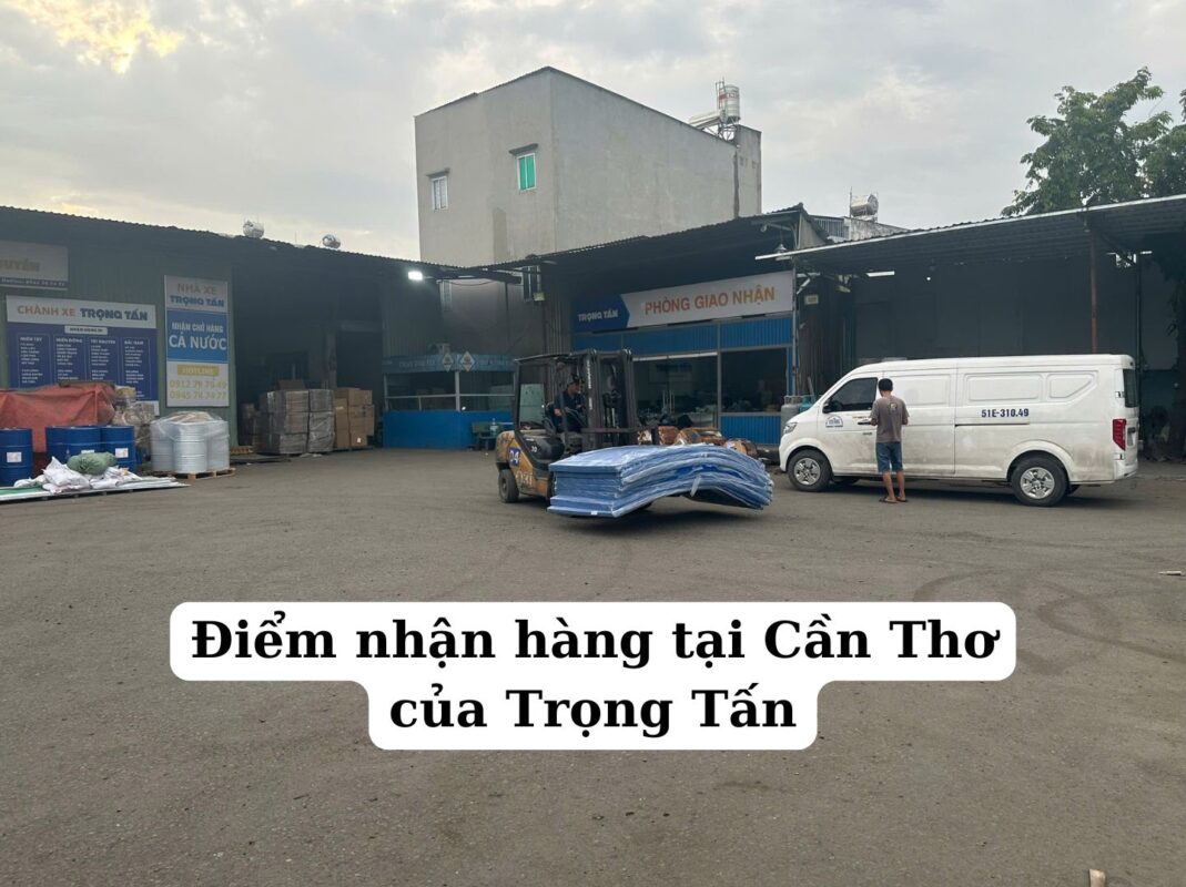 Điểm nhận hàng tại Cần Thơ của Trọng Tấn