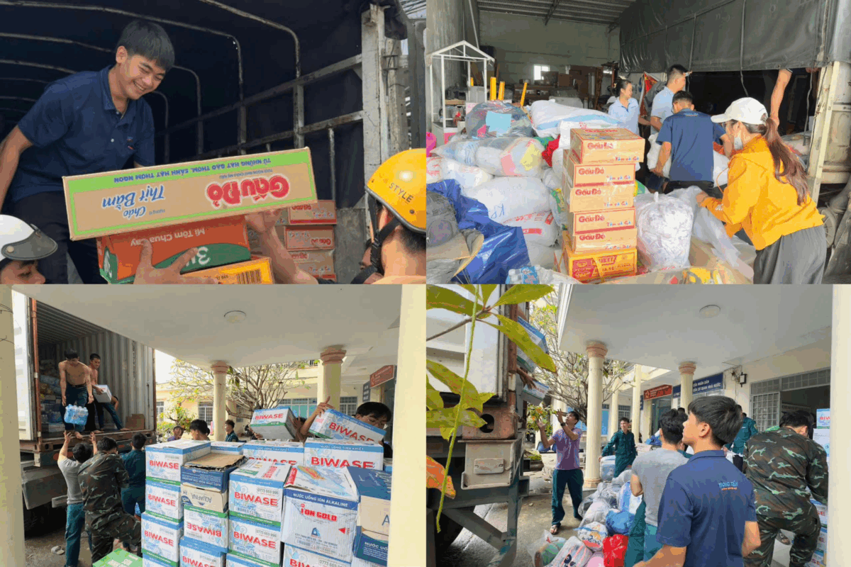 Trọng Tấn hỗ trợ bốc xếp miễn phí, phân luồng hàng hóa rõ ràng